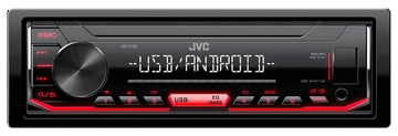 slomart JVC KD-X162 avtoradio, digitalni medijski sprejemnik, rdeča osvetlitev