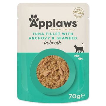 Applaws Cat tuna in sardele 70g