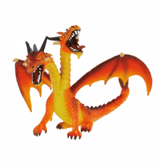 Bullyland Figurica za torto rdeči dvoglavi zmaj 14x10cm