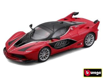 Bburago 1:43 Ferrari Signature series FXX K (št. 88) rdeča kovinska barva