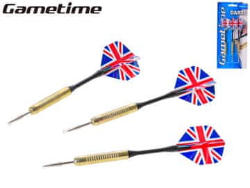 2-Play Kovinske puščice Gametime 15 cm 3 kosi