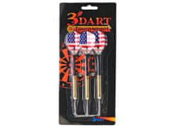 2-Play Kovinske puščice Gametime 15 cm 3 kosi