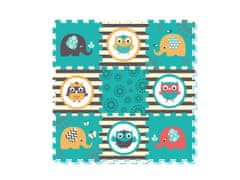 Wiky Mehki bloki - Sova in slon 9 kosov 32x32 cm