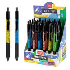 EASY Kids VENTURIO Kroglično pero, modra polželezna kartuša, 0,7 mm, 24 kosov v pakiranju, oranžno-rumeno-modro-zelena