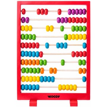 Woody 102190009 Števec rdeča