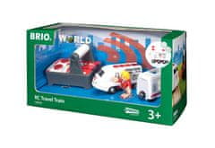 Brio WORLD - Potovalni vlakec z daljinskim upravljalnikom