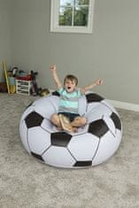 Bestway Napihljiv stol Nogomet, 1,14 m x 1,12 m x 66 cm