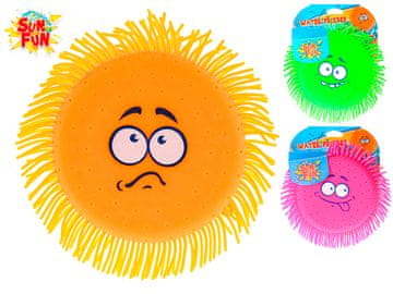 Sun Fun žoga za vodni frizbi 13 cm - mešanica barv (zelena, roza, oranžna)
