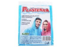 Wiky Dežni plašč univerzalna velikost za odrasle 140x76cm 4 barve v vrečki 14x22cm