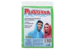 Wiky Dežni plašč univerzalna velikost za odrasle 140x76cm 4 barve v vrečki 14x22cm