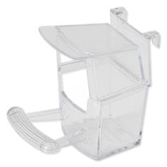 Beeztees Savic pokrita krmilnica s peresom 7x7,5x6cm