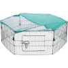 ograja za male živali z mrežo 58x38cm (6 kosov)