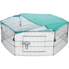 Trixie ograja za male živali z mrežo 58x38cm (6 kosov)