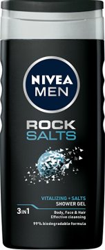 Nivea Gel za tuširanje za moške Rock Salt 250 ml