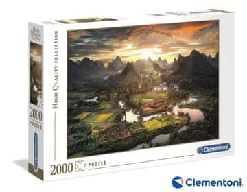 Clementoni Puzzle 2000 Pogled na Kitajsko