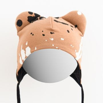 NEW BABY Nova otroška kapa z ušesi - 68 (4-6m)