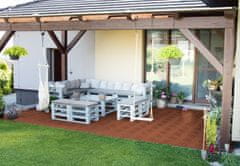 G21 WPC ploščica Samoa Cherry 2,3 x 30 x 30 cm