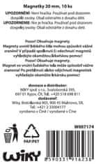Barvni magneti 20 mm - 10 kosov