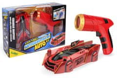 ROCK BUGGY Antigravitacijski RC avto z laserjem 15 cm rdeč - angleška embalaža