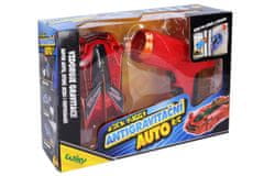 ROCK BUGGY Antigravitacijski RC avto z laserjem 15 cm rdeč - angleška embalaža