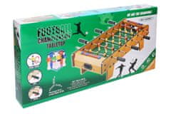 Lesena miza za nogomet 60,5x30,5x18,5 cm