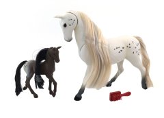 Wiky ROYAL BREEDS Kobila z žrebetom - Pinto/barva