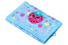 KEYROAD Denarnica dekleta tkanina 3 barve v vrečki 12,5x8cm