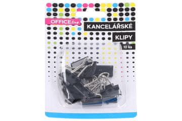 Pisarniška sponka 10 kosov - 19 mm