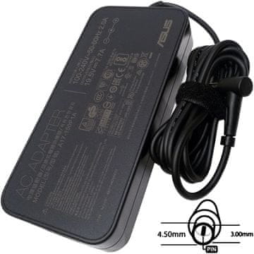 ASUS Napajalnik 150W 19,5V 3-pin 4,5mm - brez EU vtiča