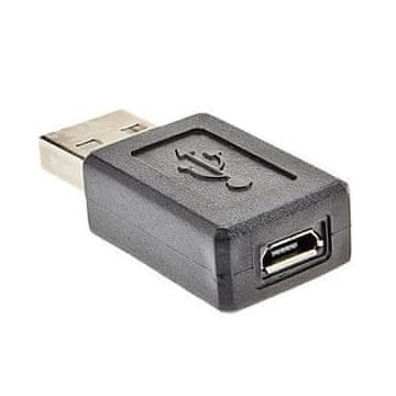 PremiumCord Adapter USB micro USB B/Female - USB A/Male