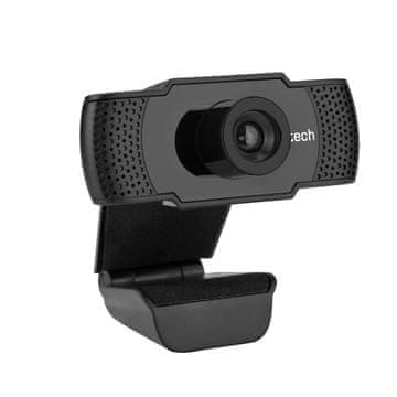 C-Tech Spletna kamera CAM-07HD, 720P, mikrofon, črna