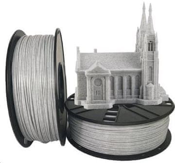 Gembird tiskarski filament, PLA, 1,75 mm, 1 kg, marmornat