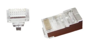 Gembird Univerzalni prehodni modularni priključek FTP 8P8C, 50 kosov v pakiranju