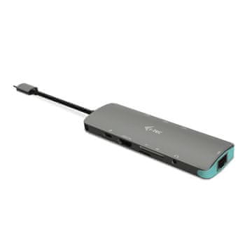 I-TEC USB-C Metal Nano Docking Station 4K HDMI LAN + Power Delivery 100 W