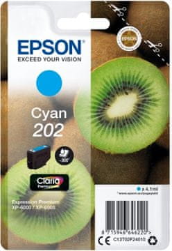 Epson kartuša T02F2 cian (kivi)