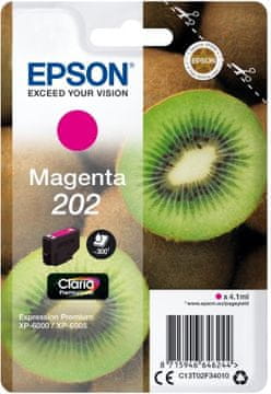 Epson kartuša T02F3 magenta (kivi)