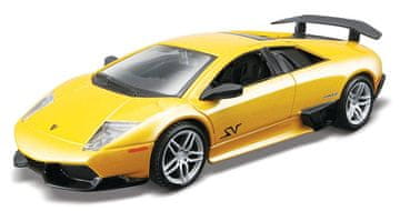 BBurago - Avtomobili HOBBY, Murciélago LP 670-4 SV, rumena kovinska, 1:32