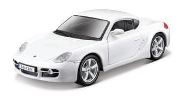 BBurago - Avtomobili HOBBY, Porsche Cayman S, bela, 1:32
