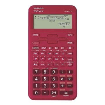 Sharp Znanstveni kalkulator EL-W531TL - 16 številk, rdeč