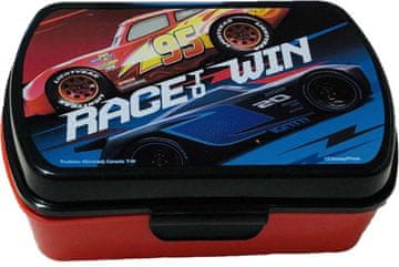 Disney EUROSWAN Škatla za prigrizke Avtomobili Plastika, 16 x 12 x 5 cm