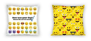 Faro Prevleka za blazino Smajliji Bombaž, 40/40 cm