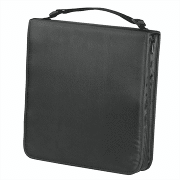 Hama Wallet 160, etui za 160 CD/DVD/Blu-ray plošč, poliester, črn