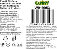 Svinčnik prozoren 21x8 cm