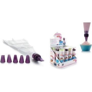 Ibili Komplet za okraševanje - vrečka 35 cm + 6 šob -