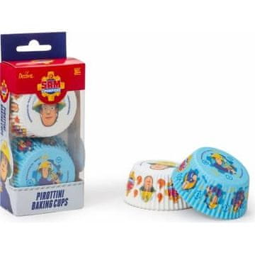 Decora Košarice za mafine 36 kosov gasilec Sam -