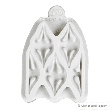 Silikonski kalup Easy Fabric Puff - Katy Sue