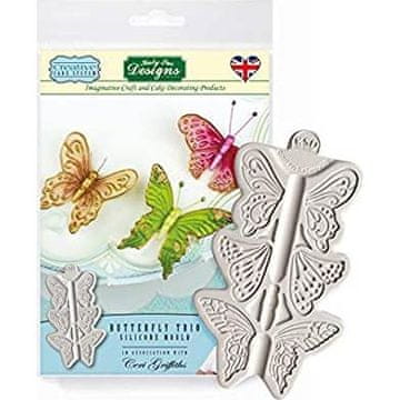Silikonski metulji v kalupu - Katy Sue