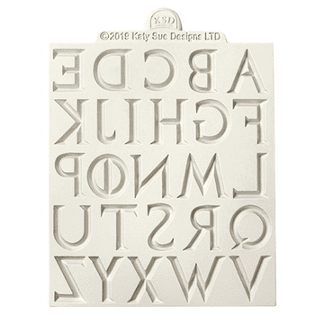 Silikonski kalup za abecedo - Katy Sue
