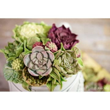 Silikonski kalup za sukulente FL06219 - Karen Davies