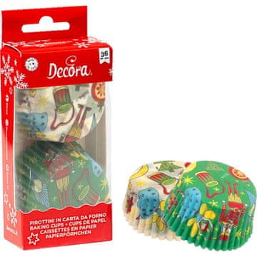 Decora Papirnate skodelice za mafine 36 kosov -